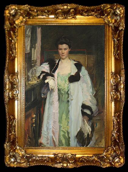 framed  Cecilia Beaux Bertha Hallowell Vaughan, ta009-2